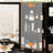 Glass Vanity with Mirror and Seat-1227275170