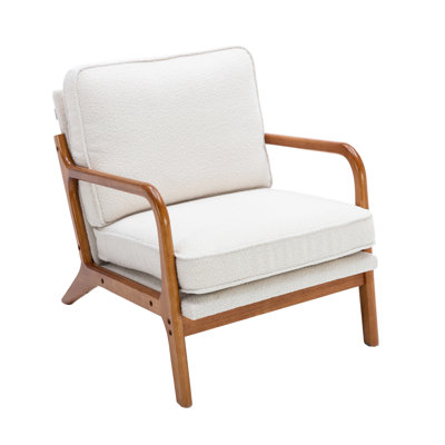 Daquan 43.05cm H Boucle Upholstered Armchair