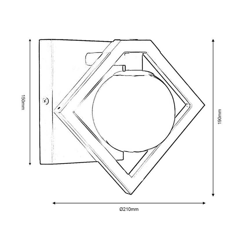 Artie Flush Mounted Sconce