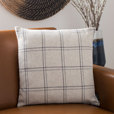 Plaid Throw Pillow