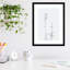 Retro Tennessee Botanical Print No 2 par Stephanie Klatt - photographie avec cadre photo-1744979112