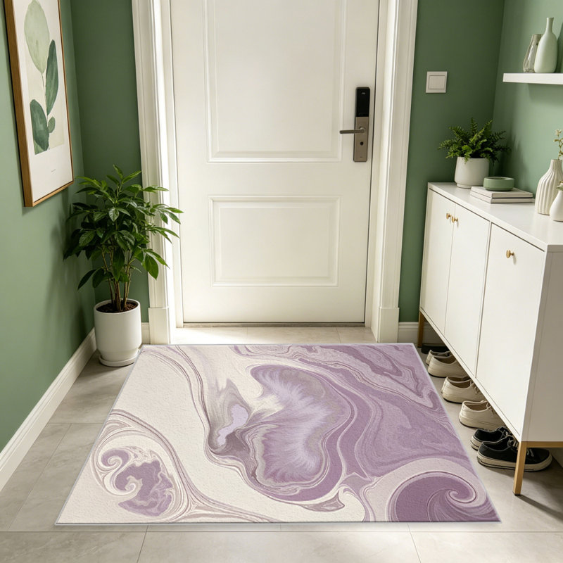 Dusty Rose Native Diamond carpet-easy to clean, machine-washable, soft and comfortable; suitable for door mats, kitchens, living rooms, bedrooms, corridors, and laundry areas. Easy to clean, durable carpet for home decoration.