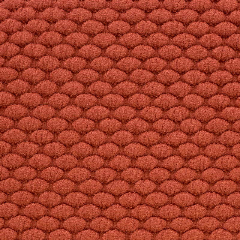 Honeycomb Non-Slip Indoor Chair Cushions, Rust, 12-Pack