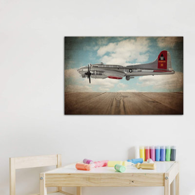 «B17 Flying Fortress» par Saint and Sailor Studios - reproduction de photo