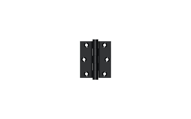 102'' x 102'' Butt Bearing Hinge, Painted Black