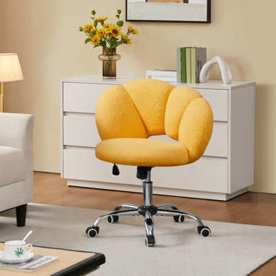 Chaise de bureau rembourrée Boucle