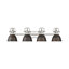 Ensemble de meuble-lavabo 4 lumières Brynnan-107150003-107150013
