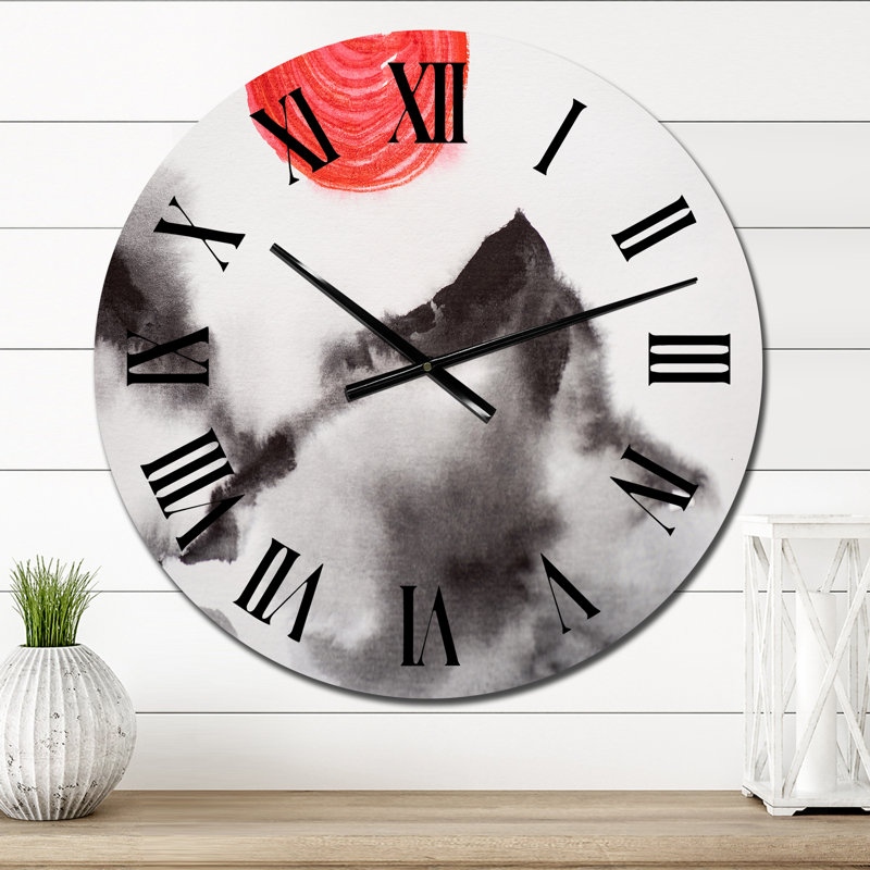 Horloge murale très grande, Moyen