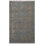 One-of-a-Kind Rectangle 3'1" x 5' Area Rug in Silver/Black/Brown