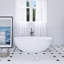 Baignoire de trempage autoportante à surface solide