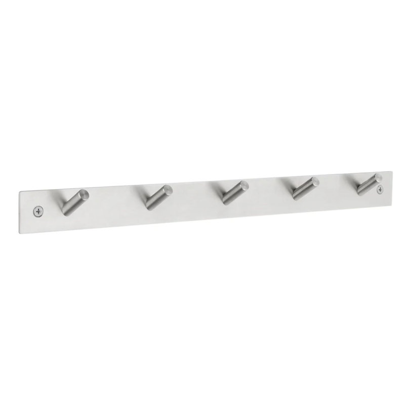 Wallmounted multi hook rack
