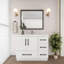 Meuble-lavabo simple 41,7 po avec plateau Victoria-98195055