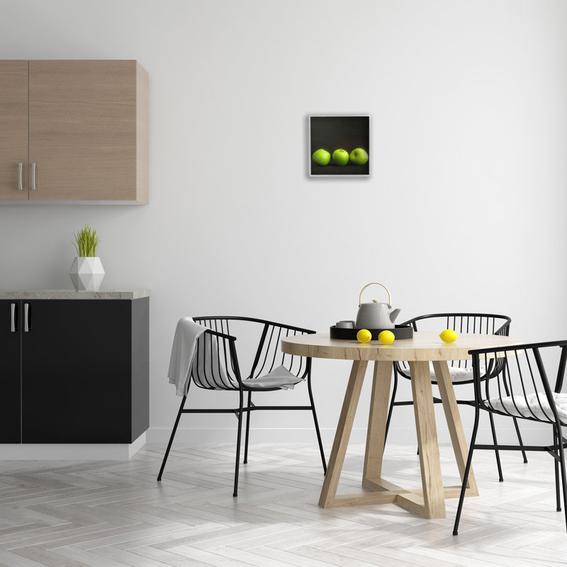 Pomme trio nature morte, estampe numérique par GraffiTee Studios, Estampe numérique Farmhouse, H 12 po x l 12 po