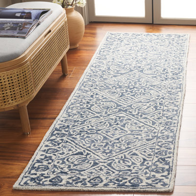 Tapis oriental en laine / coton touffeté à la main Dip Dye