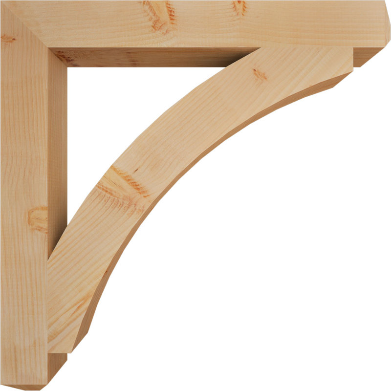 Support pour artisan Thorton, Douglas (lisse), H 34 po x l 4 po x P 34 po