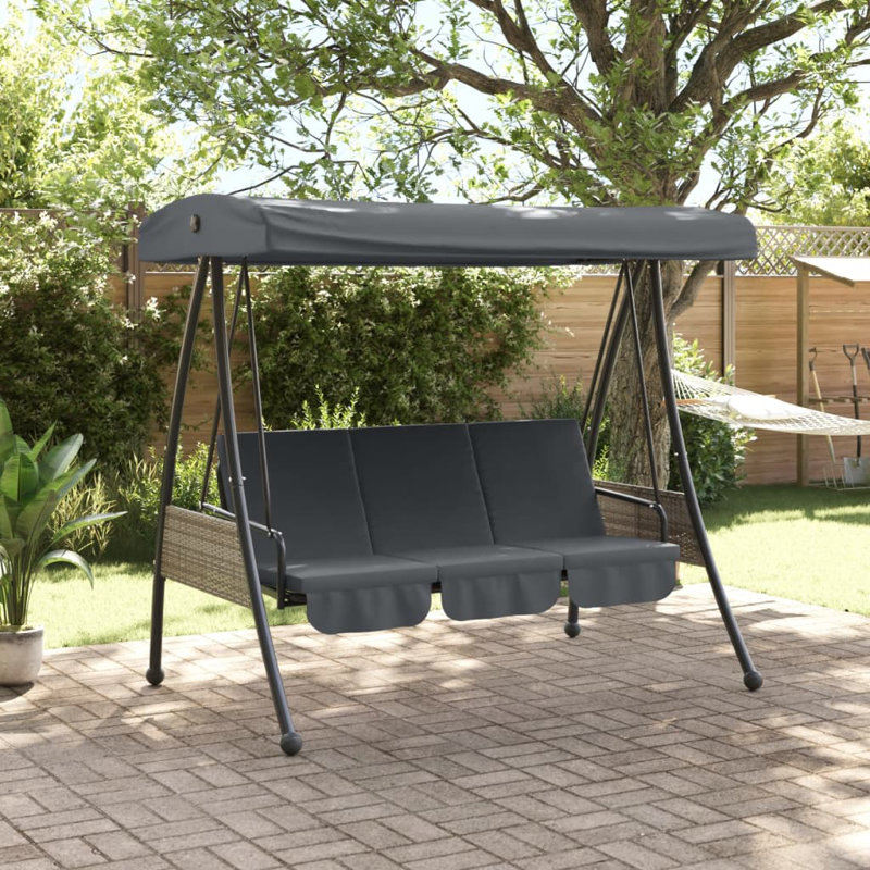 Banc de patio Arlmont & Co., Gris