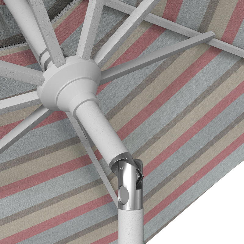 Parasol de marché 7,5', Blanc, Sunbrella®, Sunbrella® rosé Gateway