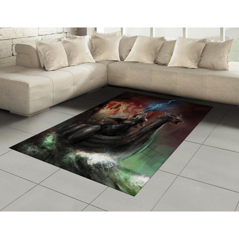 Hapeville Hand Woven Area Rug, Rectangle 120 x 180cm