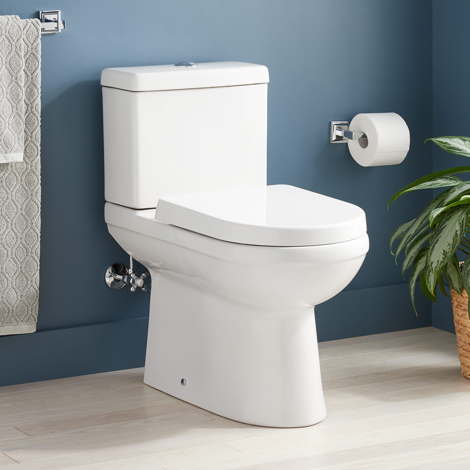 Skirted toilet discount