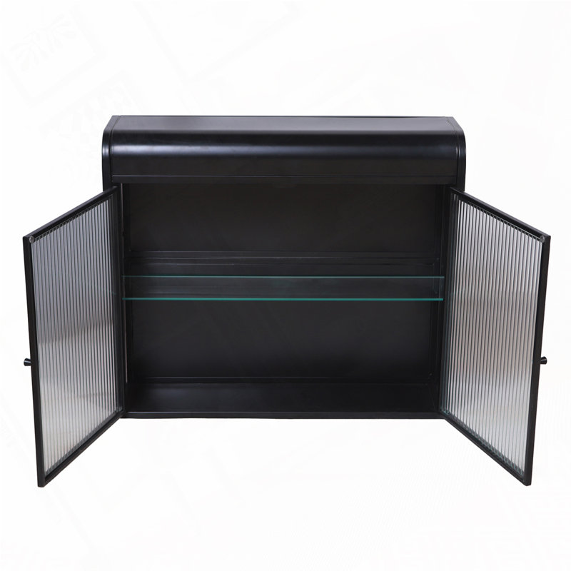 Bathroom Cabinet, Antique Black