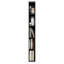 Tamson Book Shelf, 5-Tier Tall Narrow Bookshelf, Standing Bookcase with 15.2 cm Width Storage Shelf, 23.6 x 15.0 x 131.8 cm, for Organization Storage, for Living Room, Bedroom, Home Office, Blackwood-1622243629