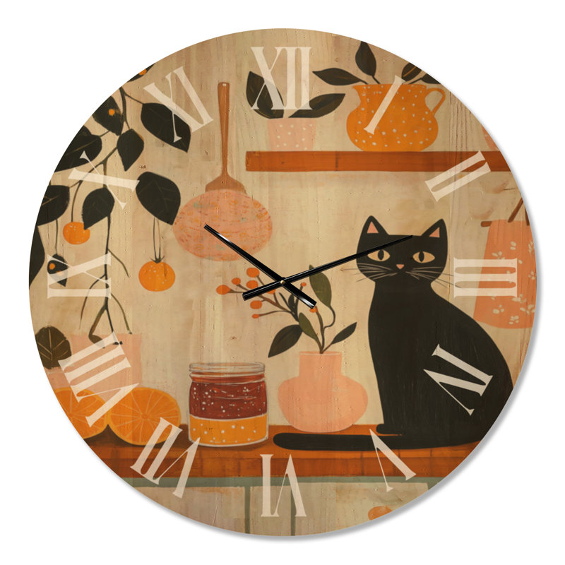 Horloge murale Marmalade Morning, Très grand