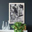 Toile encadrée noire et blanche de qualité supérieure prête à accrocher-423320137-423320138