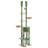 Adjustable Height Cactus Cat Tree Floor To Ceiling Cat Tower With 7 Tiers Climbing Activity Centre With Cozy Hammocks, 5 Platforms And Scratching Posts-1432104850