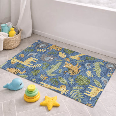 Tapis pour enfants Villers AMF2578 de qualité supérieure, lavable à la machine