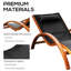 Chaise longue rembourrée Nelba