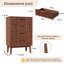 60 cm W Chest of 4 Drawers