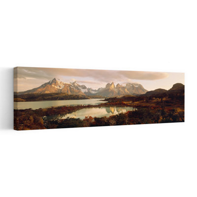 «Torres Del Paine National Park, Chili, paysage contemporain contemporain, art mural