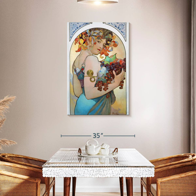Leisha Fruit 1897, 45" H x 30" W