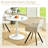 Adora Upholstered Swivel Dining Chair With Armrest for Kitchen Dining Room Side Chair-1065215120