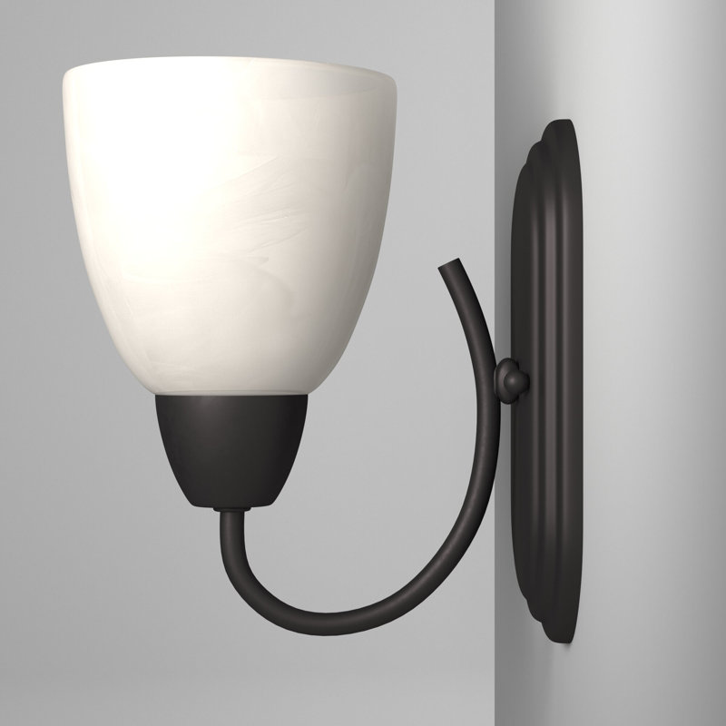 Stayton Steel Armed Sconce, Oil Rubbed Bronze