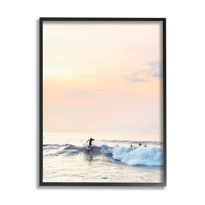Photographie de surfeur au coucher du soleil par Sissi et Seb