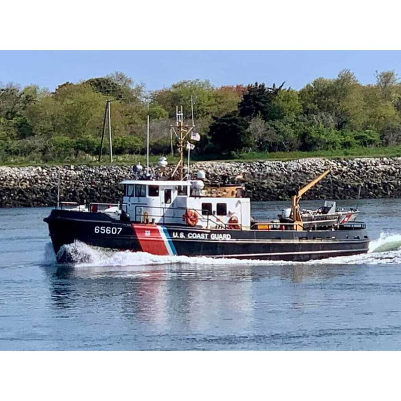 Bride USCG (WYTL-65607), modèle de navire, H 10 po x l 30 po x P 5 po