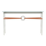 54 in. Glass Console Table