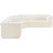 Iyaunna Velvet L-Shaped Sectional Symmetrical-90279133