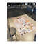 Tapis décoratif moderne Poudre Beige-781418020