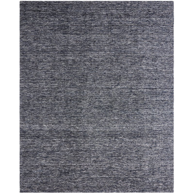 Langlais Hand Loomed Area Rug in Gray