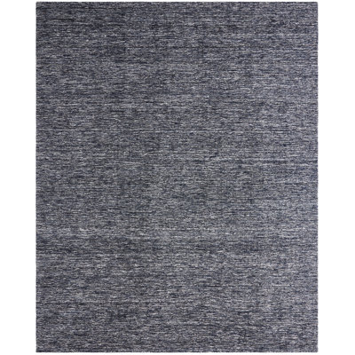 Langlais Hand Loomed Area Rug in Gray