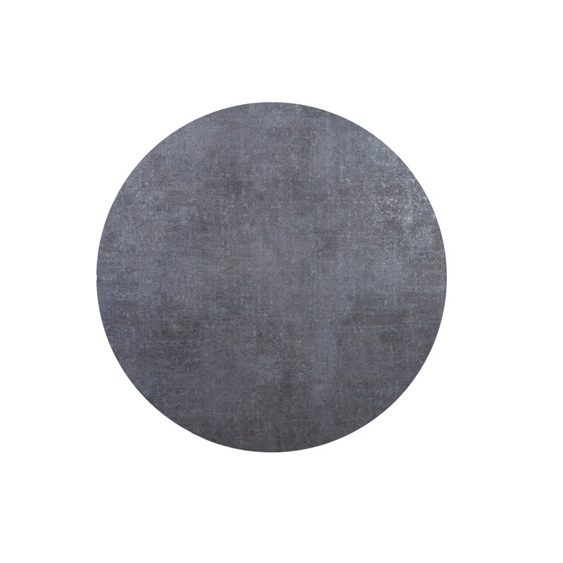 Midtown Frosted Slate Gray Square Indoor Tabletop