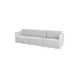 Gatsby 114" Wide Outdoor Patio Sofa with Cushions