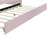 Full Size Upholstery Daybed Frame With Shall Shaped Backrest  And Trundle-1300041554