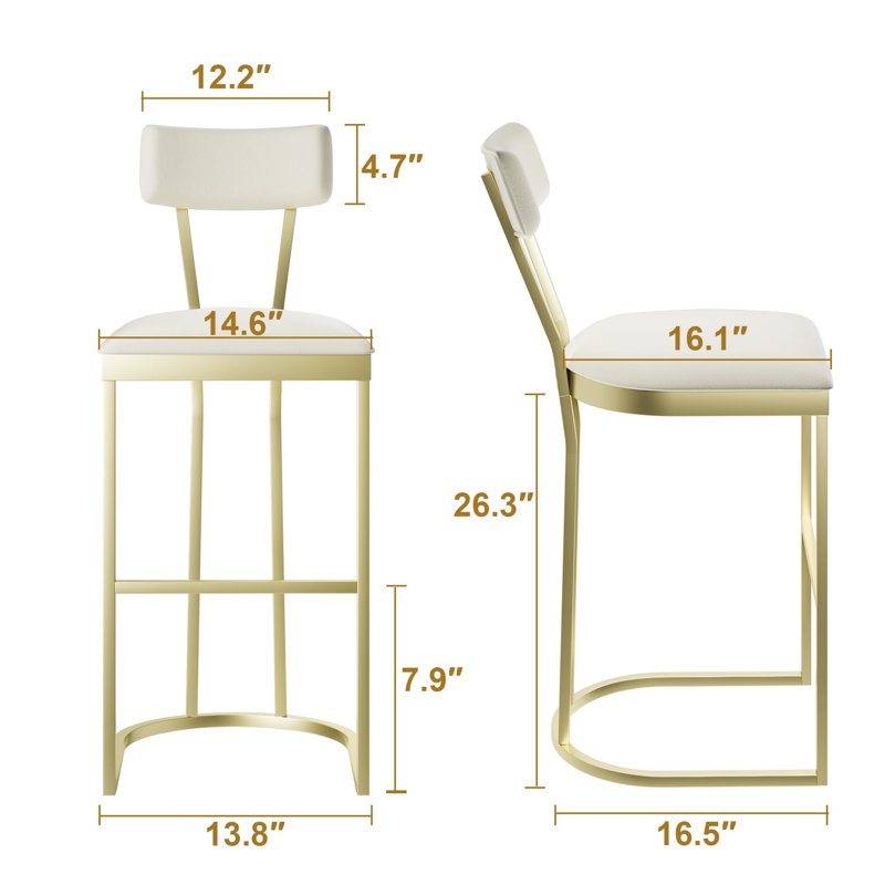 Ensemble de 6 tabourets de bar Modern Modern