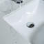 Le comptoir de meuble-lavabo 37 pouces - lavabo en pierre d'ingénierie blanche ajoute du style à votre installation de plomberie