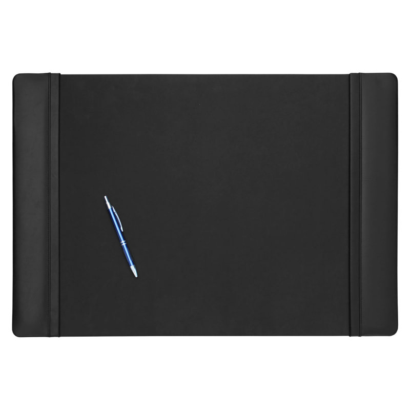 Bramfield Leather Desk Pad, Black