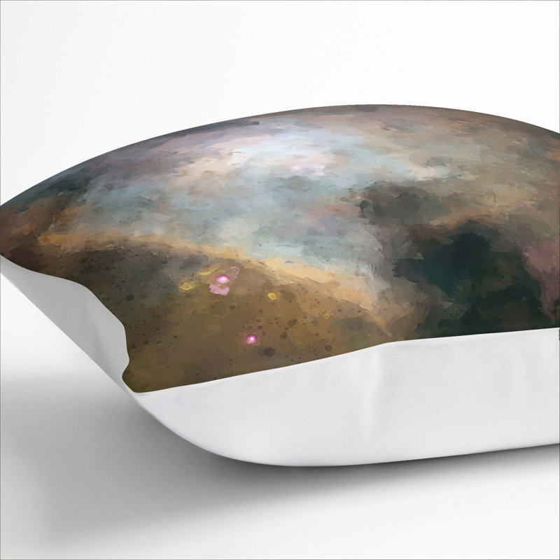 Universe Vol.4 Cushion with Filling, White, 55cm H x 55cm W x 20cm D