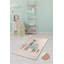 Tapis élégant, 4,6 x 6,2 pieds, 100% polyester, hauteur des poils de 0,4 po | Antibactérien, antidérapant, dessous lavable à la machine | Parfait pour le salon, la chambre à coucher et les espaces repas, durable et facile à entretenir-1413097552